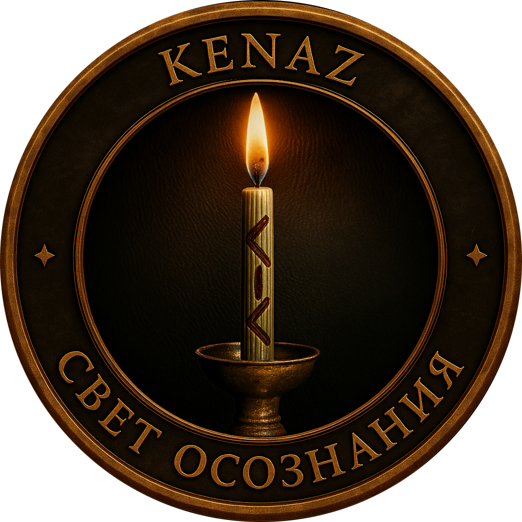 Свеча Kenaz — Свет Осознания